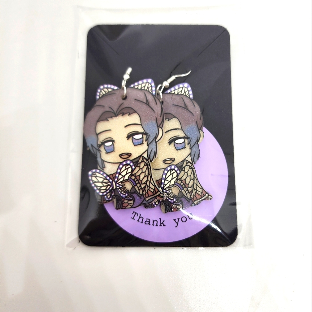 Demon Slayer Dangle Earings ANIME